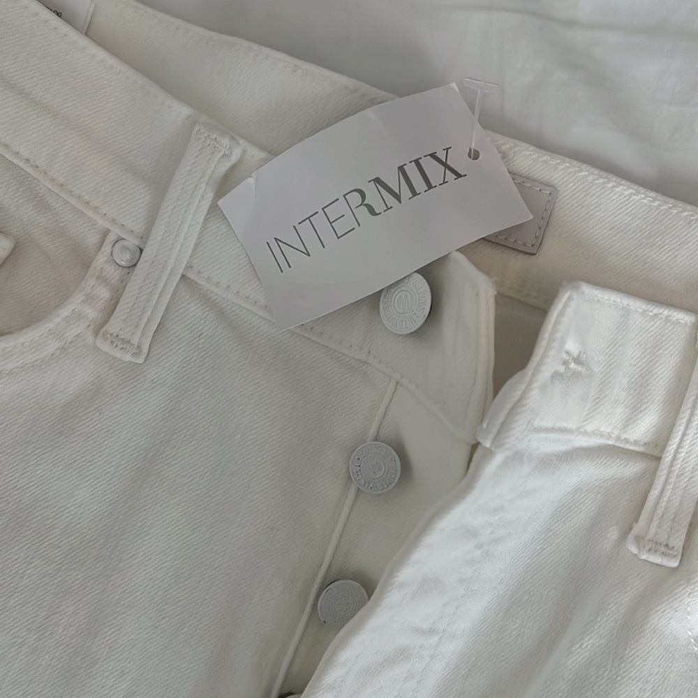 MOTHER High Rise White Jeans - Picture 11 of 11
